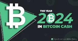 Bitcoin Cash 2024 Year-in-Review - Exciting Developments